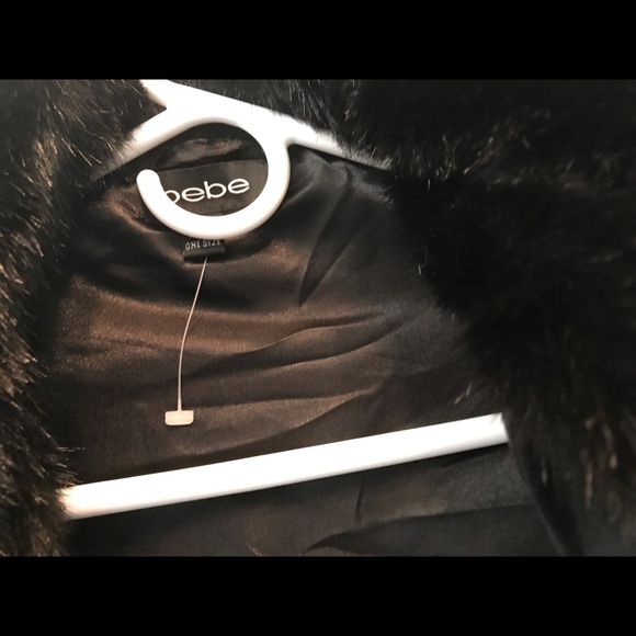 Bebe faux fur wrap - Picture 2 of 5
